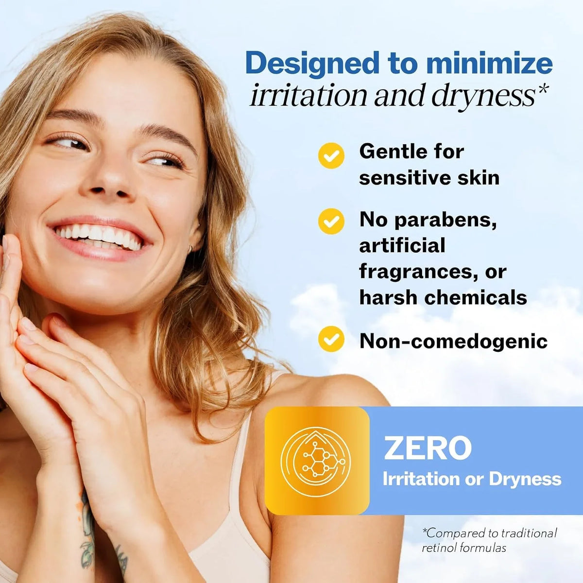 LilyAna Naturals Anti Aging Retinol Face Cream for Women – Wrinkle & Neck Cream for Firming, Retinol Moisturizer for Face with Hyaluronic Acid, Hydrating Night Cream for Fine Lines, Collagen Boost
