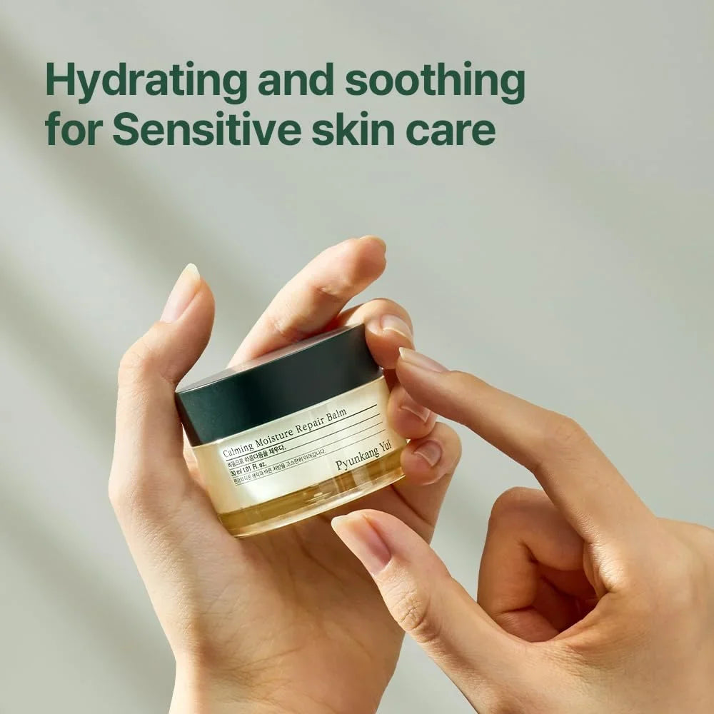 Pyunkang Yul PKY Calming Moisture Barrier Cream Instantly Soothes Sensitive Skin, Hyaluronic Acid & Ceramide for Hydration, Vegan, Korean Skincare (1.69 Fl. Oz, 50ml)