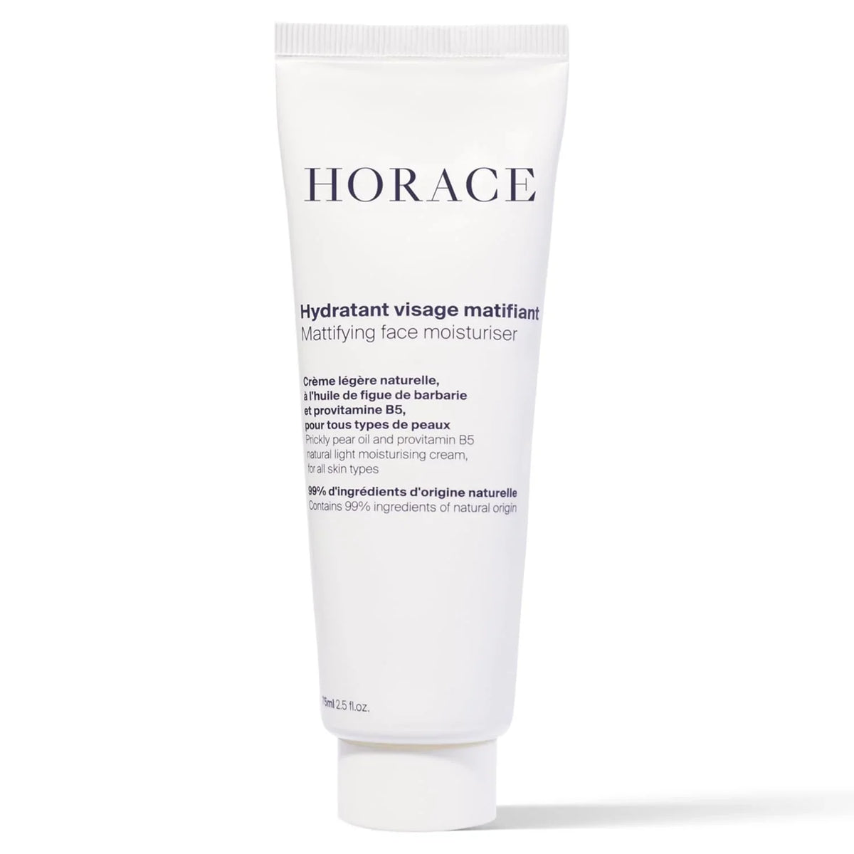 HORACE Mattifying Face Moisturizer for Men, Unscented, 2.5 fl. oz