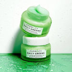 Farmacy Daily Greens Oil Free Face Moisturizer - Gel Moisturizer for Oily Skin with Polyglutamic + Hyaluronic Acid - Light Facial Moisturizer to Minimize Pores + Control Shine - Fragrance Free (50ml)