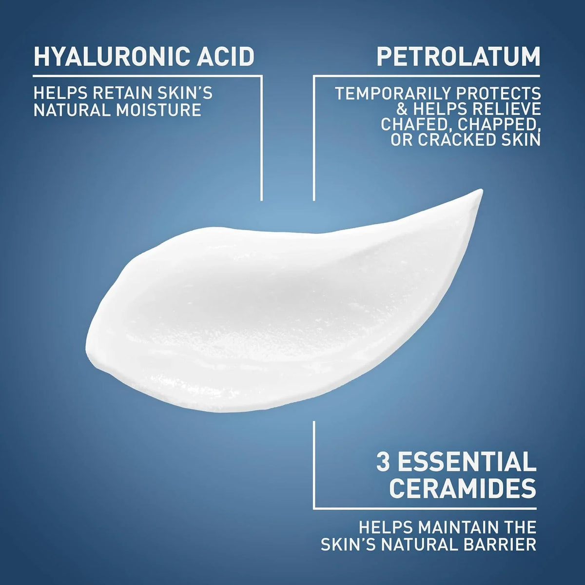 CeraVe Healing Lip Balm, Hydrating Hyaluronic Acid Lip Treatment, 0.7oz