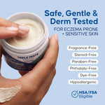 Triple Paste Derma Eczema Barrier Cream, Colloidal Oatmeal & Ectoin, 7 oz