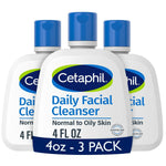 Cetaphil Daily Facial Cleanser, Oily & Combination Skin, 16 fl oz, 2 ct