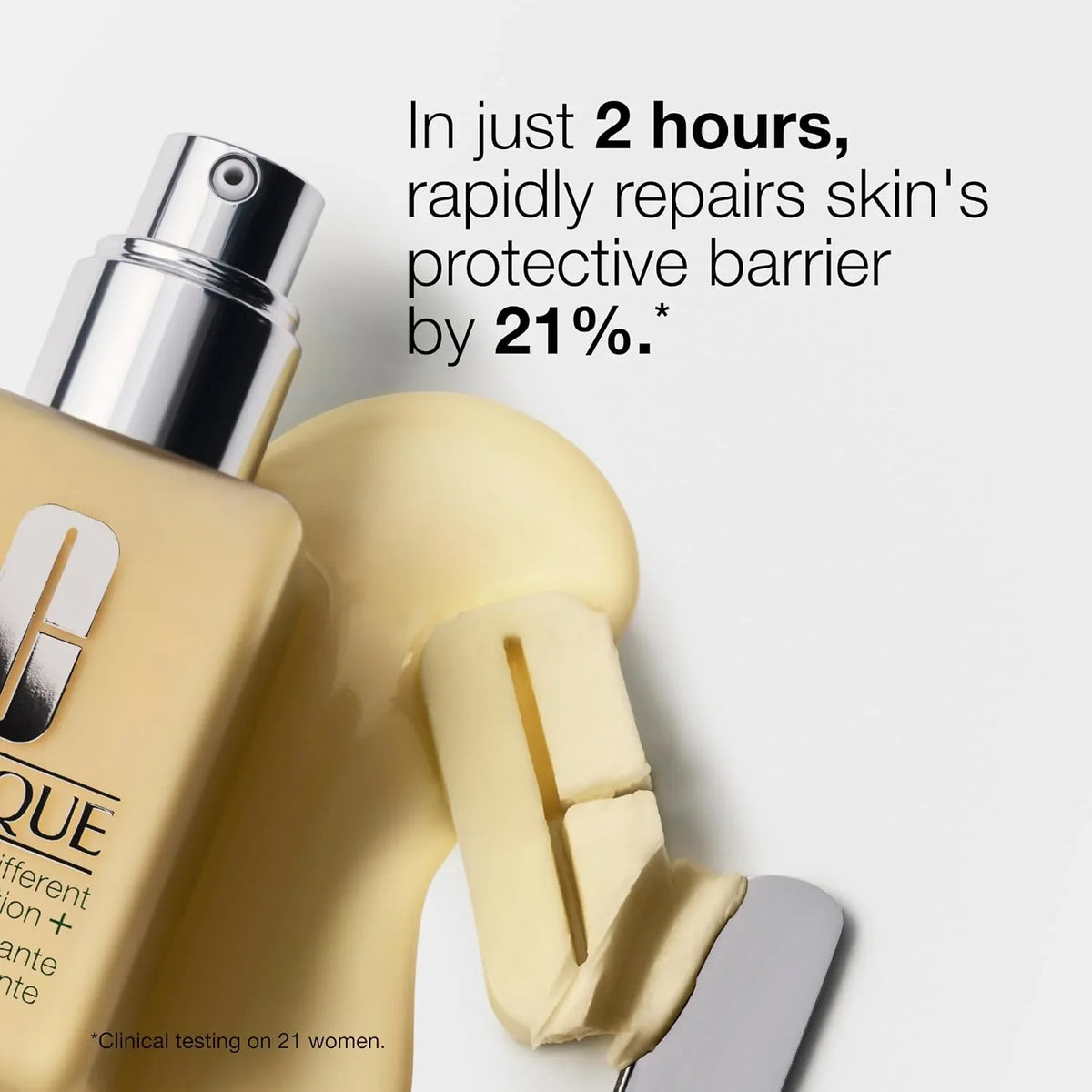 Clinique Dramatically Different Moisturizing Lotion+ | Hydrating Face Moisturizer With Glycerin and Urea | Strengthens Skin Barrier | Step 3 in 3-Step Skin Care Routine