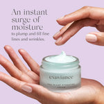 EXUVIANCE Pro-Plump Hydrating Cream, Firming and Hydrating Anti Aging Moisturizer, for Fine Lines and Wrinkles, with Hyaluronic Acid and Peptide Complex, 1.6 oz