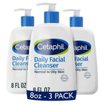 Cetaphil Daily Facial Cleanser, Oily & Combination Skin, 16 fl oz, 2 ct