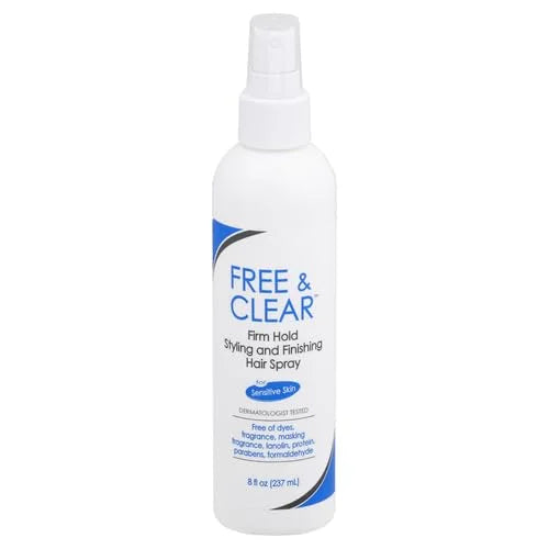 Vanicream Firm Hold Hairspray, Fragrance and Gluten Free, For Sensitive Skin, 8 Ounce, Packaging May Vary (Pack of 2)