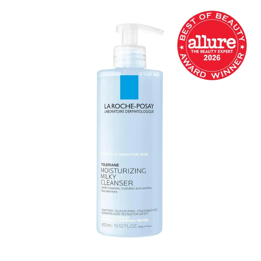La Roche-Posay Toleriane Moisturizing Milky Cleanser with Glycerin, 13.5oz
