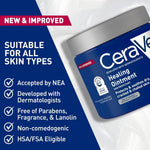 CeraVe Healing Lip Balm, Hydrating Hyaluronic Acid Lip Treatment, 0.7oz