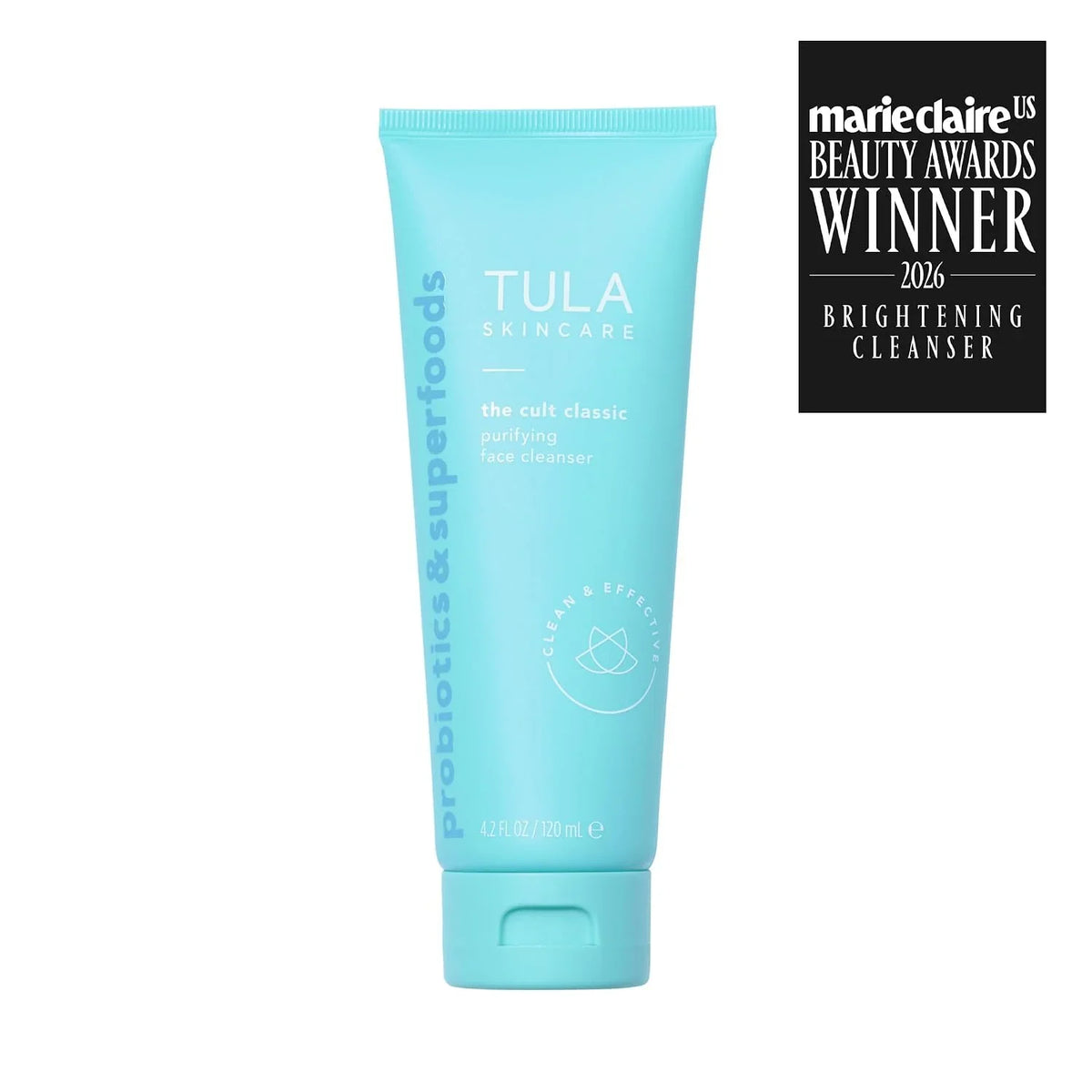 TULA The Cult Classic Purifying Face Cleanser, 4.2 fl oz
