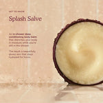 HANNI Splash Salve In-Shower Moisture Treatment for Dry Skin, Hydrating Body Moisturizer with Shea Butter, Coconut Oil & Jojoba, 250 mL / 8.8 oz (Pack of 2)