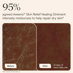 Aveeno Skin Relief Healing Ointment, Fragrance-Free, Jar 14 Ounce (Pack of 12)