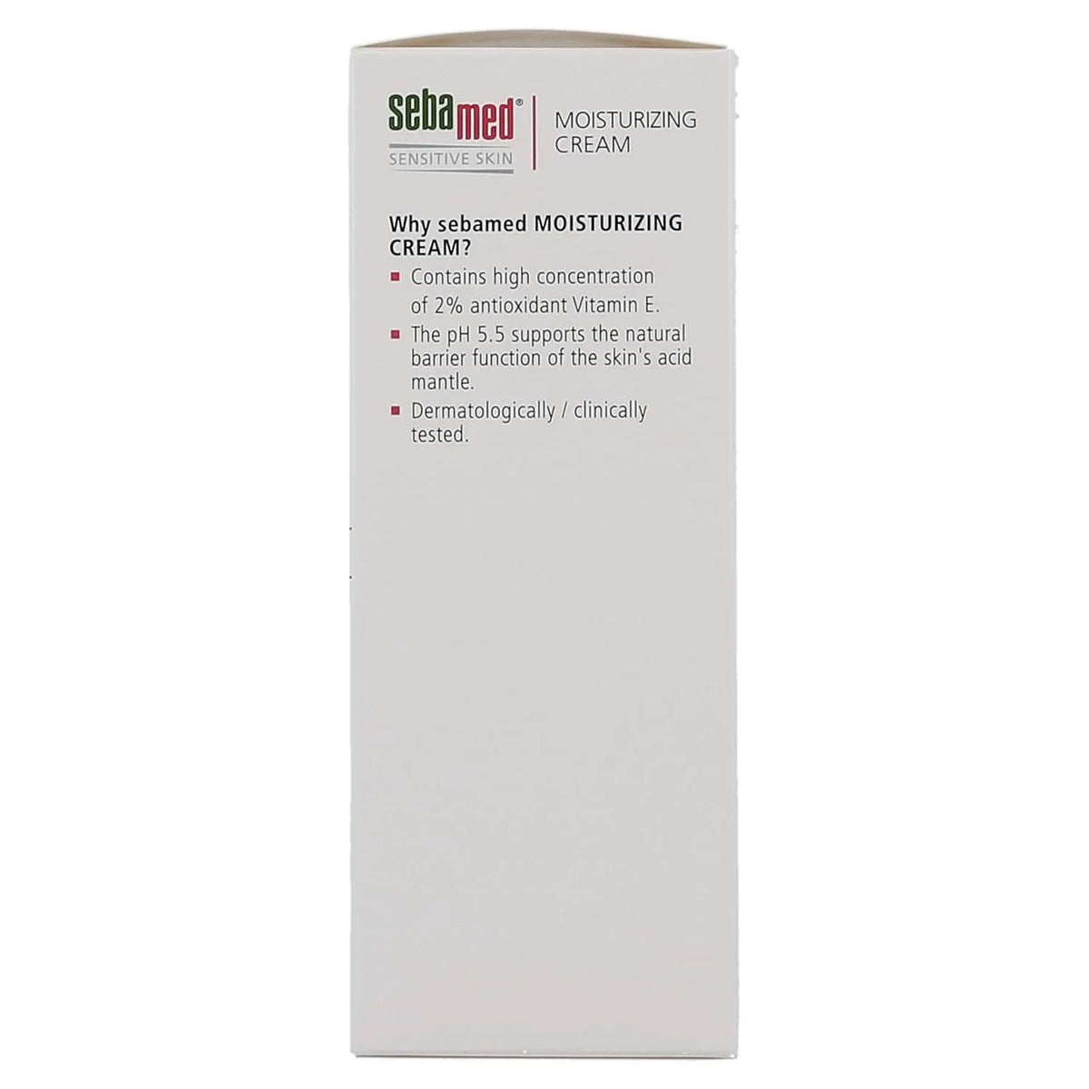 SEBAMED Moisturizing Face Cream for Sensitive Skin Antioxidant pH 5.5 Vitamin E Hypoallergenic 2.6 Fluid Ounces (75mL) Ultra Hydrating Dermatologist Recommended Moisturizer
