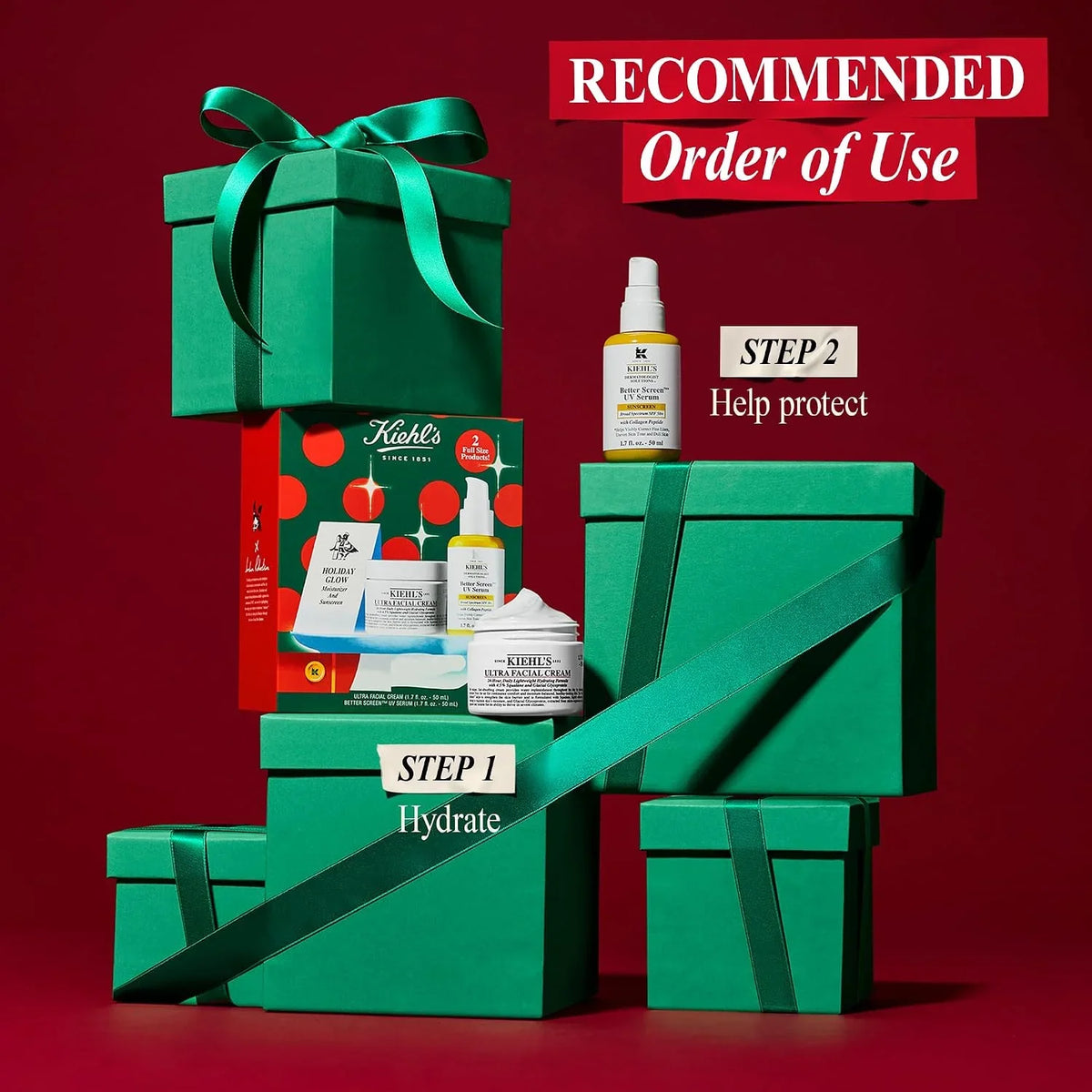 Kiehl's Holiday Glow Gift Set - Ultra Facial & Better Screen