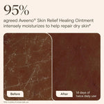 Aveeno Skin Relief Healing Ointment, Fragrance-Free, Jar 14 Ounce (Pack of 12)