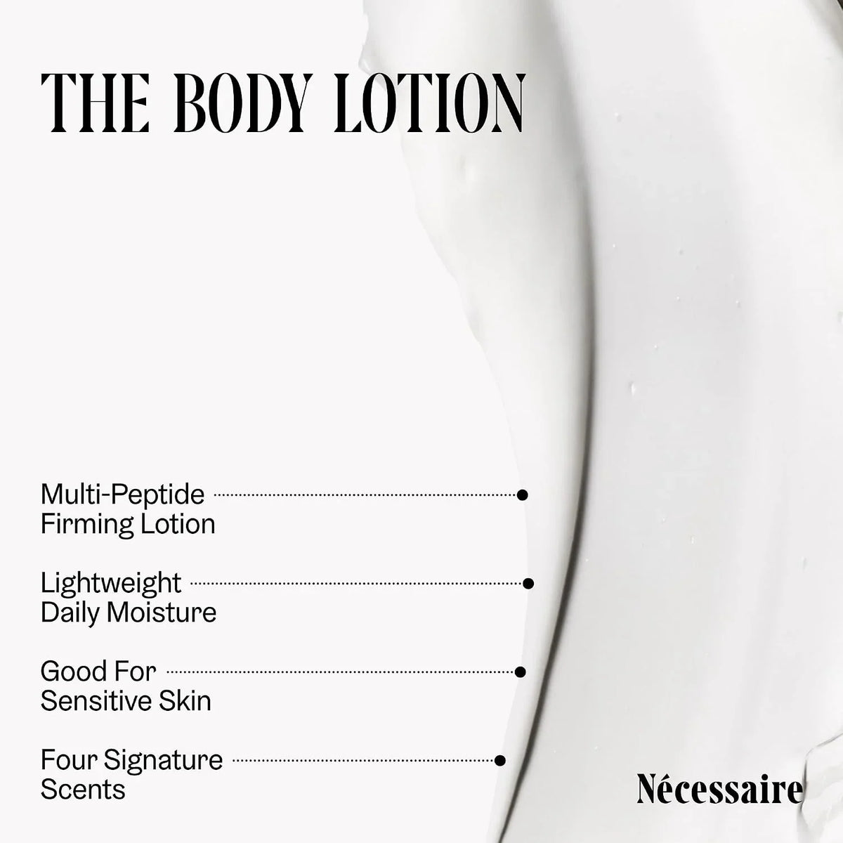 The Body Lotion Santal. Multi-Peptide Firming Body Lotion With Niacinamide