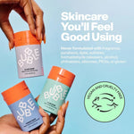 Bubble Skincare Slam Dunk Hydrating Face Moisturizer - Travel Size Lightweight Face Lotion with Vitamin E + Aloe Vera - Daily Facial Moisturizer for Normal + Dry Skin with Blue Light Protection (50ml)