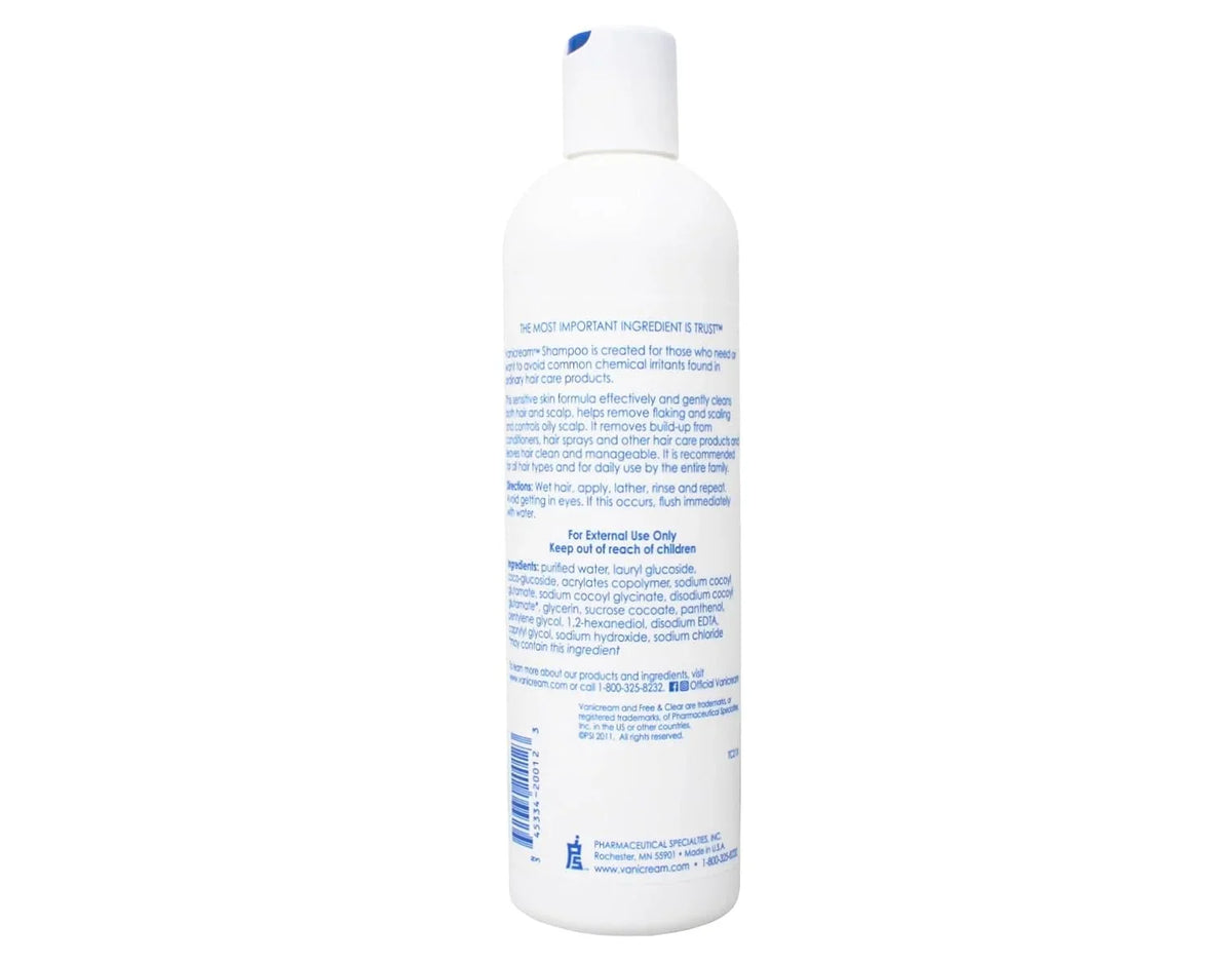 Vanicream Set, includes Shampoo-12 Oz and Conditioner-12 Oz - One each.