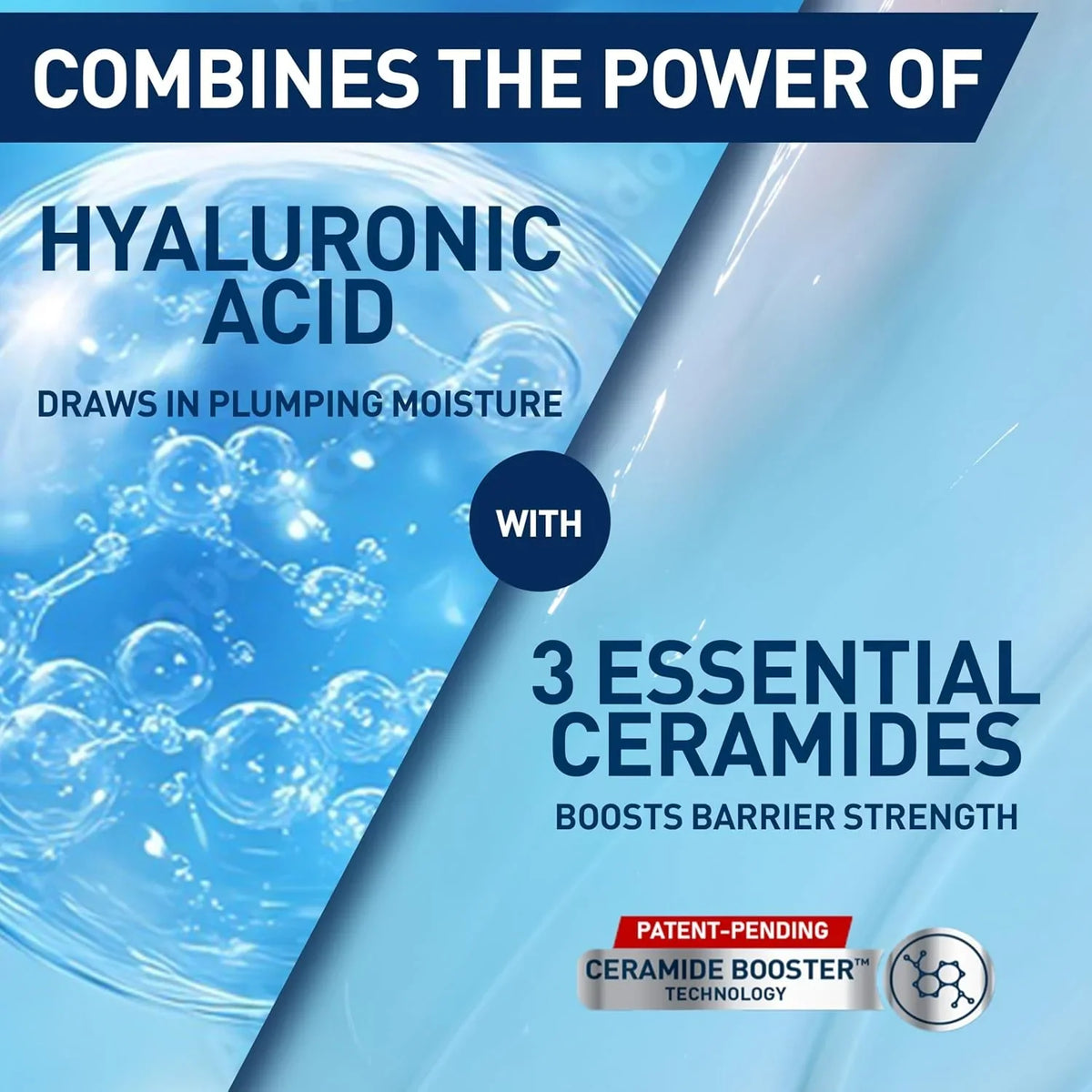 CeraVe Hydrating Hyaluronic Acid Water Gel Moisturizer for Face, 1.7oz